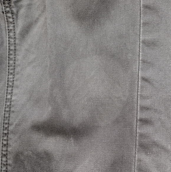 Gray Button-Fly Jeans - Picture 9 of 10
